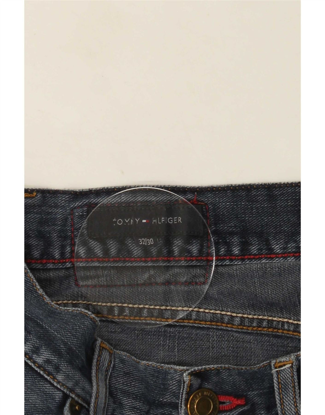 Tommy Hilfiger Mens Cropped Jeans W32 L26 Blue