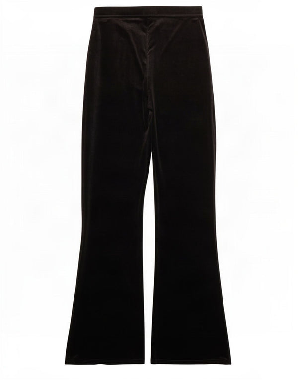 Marks & Spencer Girls Flare Casual Trousers 15-16 Years W26 L29 Black