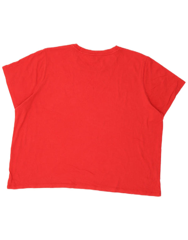 LEVI'S Mens T-Shirt Top 3XL Red