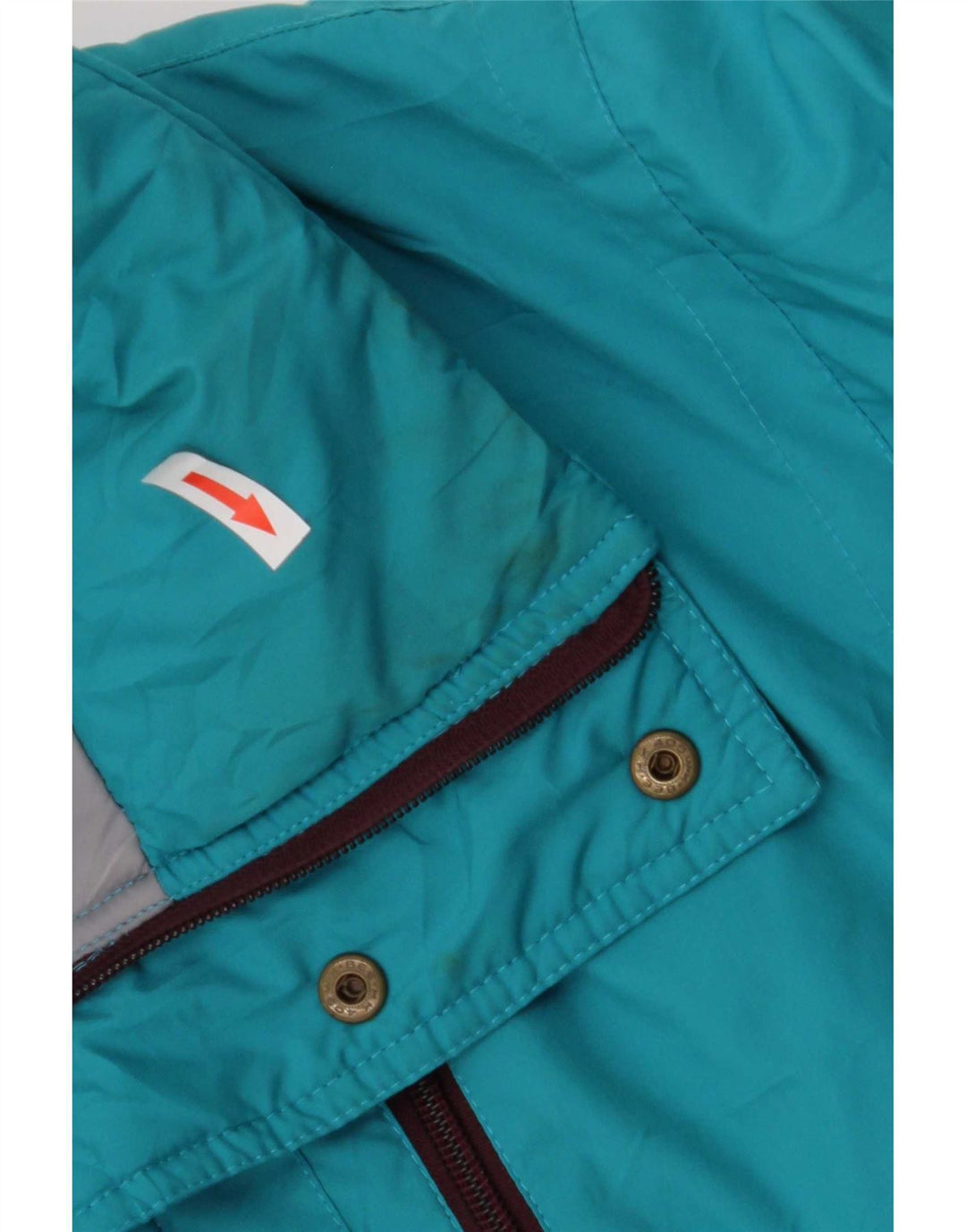 Sergio Tacchini Mens Padded Ski Jacket UK 42 XL Green Polyester