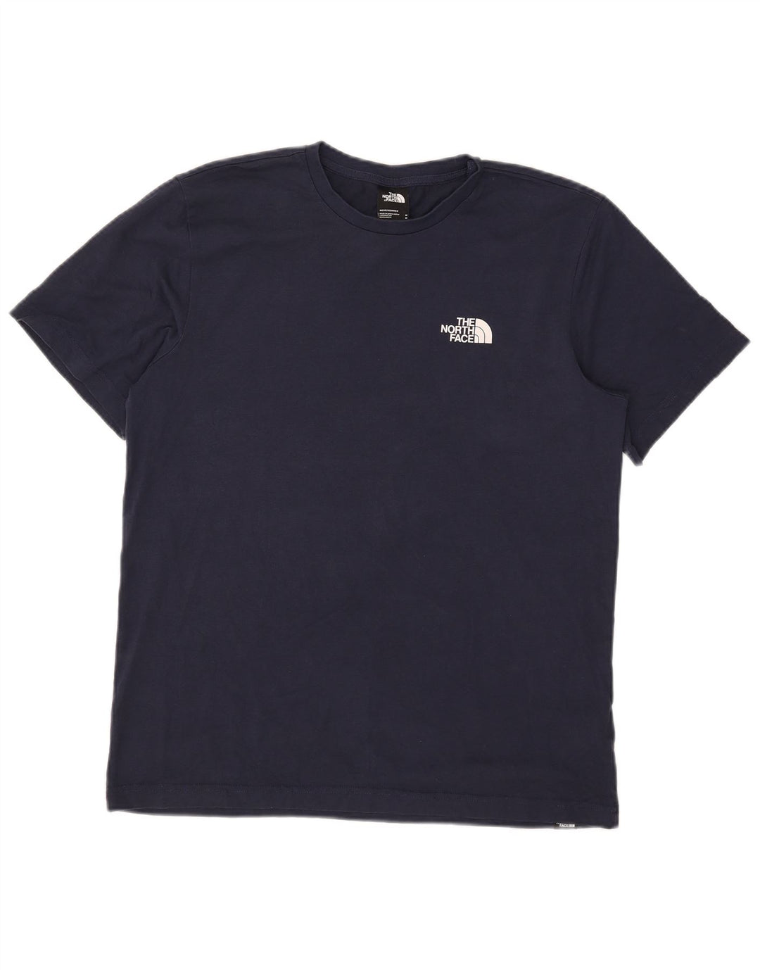 The North Face Mens T-Shirt Medium Navy Blue Cotton