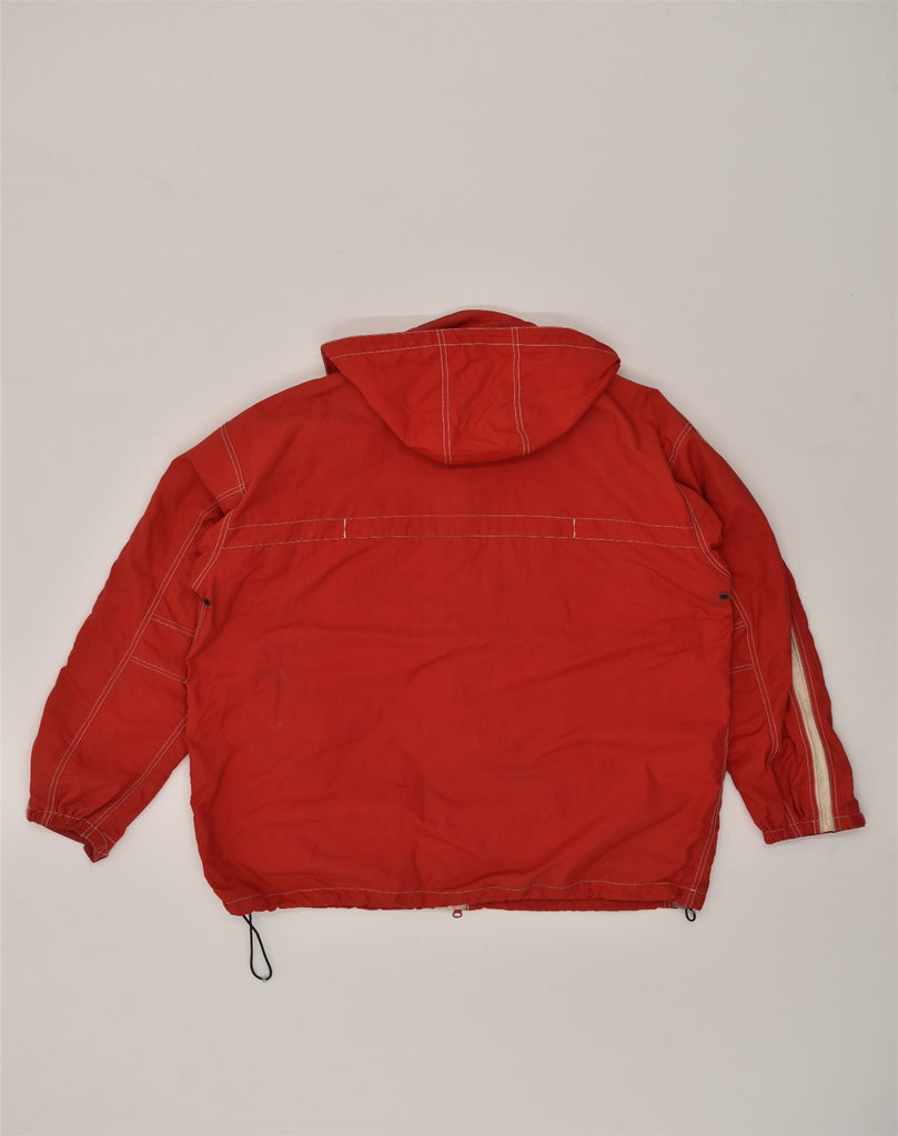 NORTHLAND Mens Hooded Rain Jacket UK 42 XL Red Polyester | Vintage Northland | Thrift | Second-Hand Northland | Used Clothing | Messina Hembry 