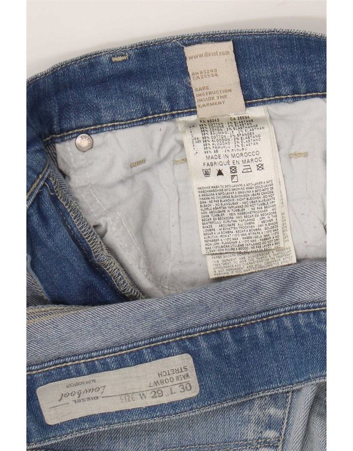 Diesel Womens Flared Jeans W29 L30 Blue Cotton