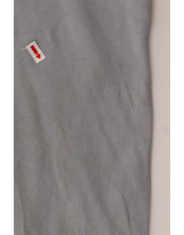 FILA Womens Sweatshirt Jumper UK 14 Medium Blue Cotton