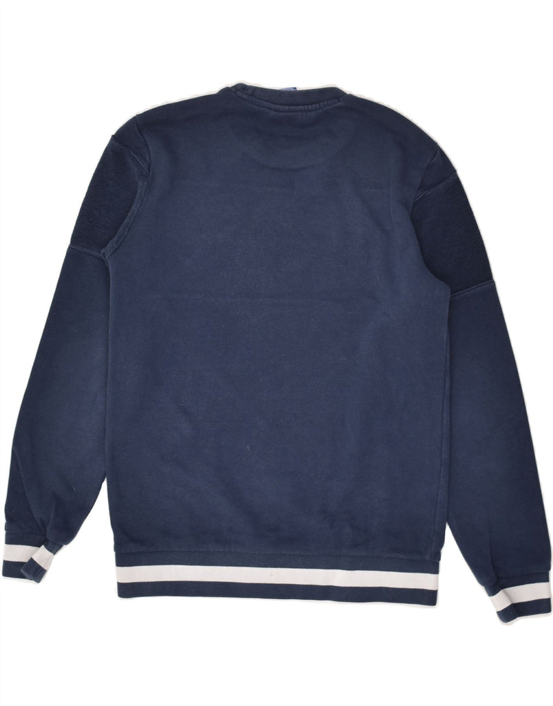 CHAMPION Boys Graphic Sweatshirt Jumper 13-14 Years XL Navy Blue | Vintage Champion | Thrift | Second-Hand Champion | Used Clothing | Messina Hembry 