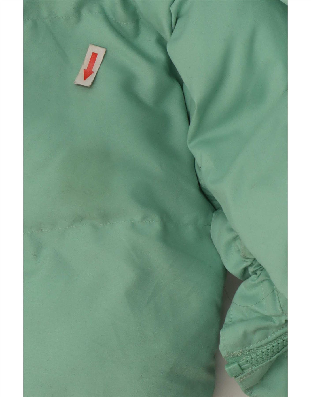 Gymshark Womens Oversized Padded Jacket UK 14 Medium Turquoise Polyester