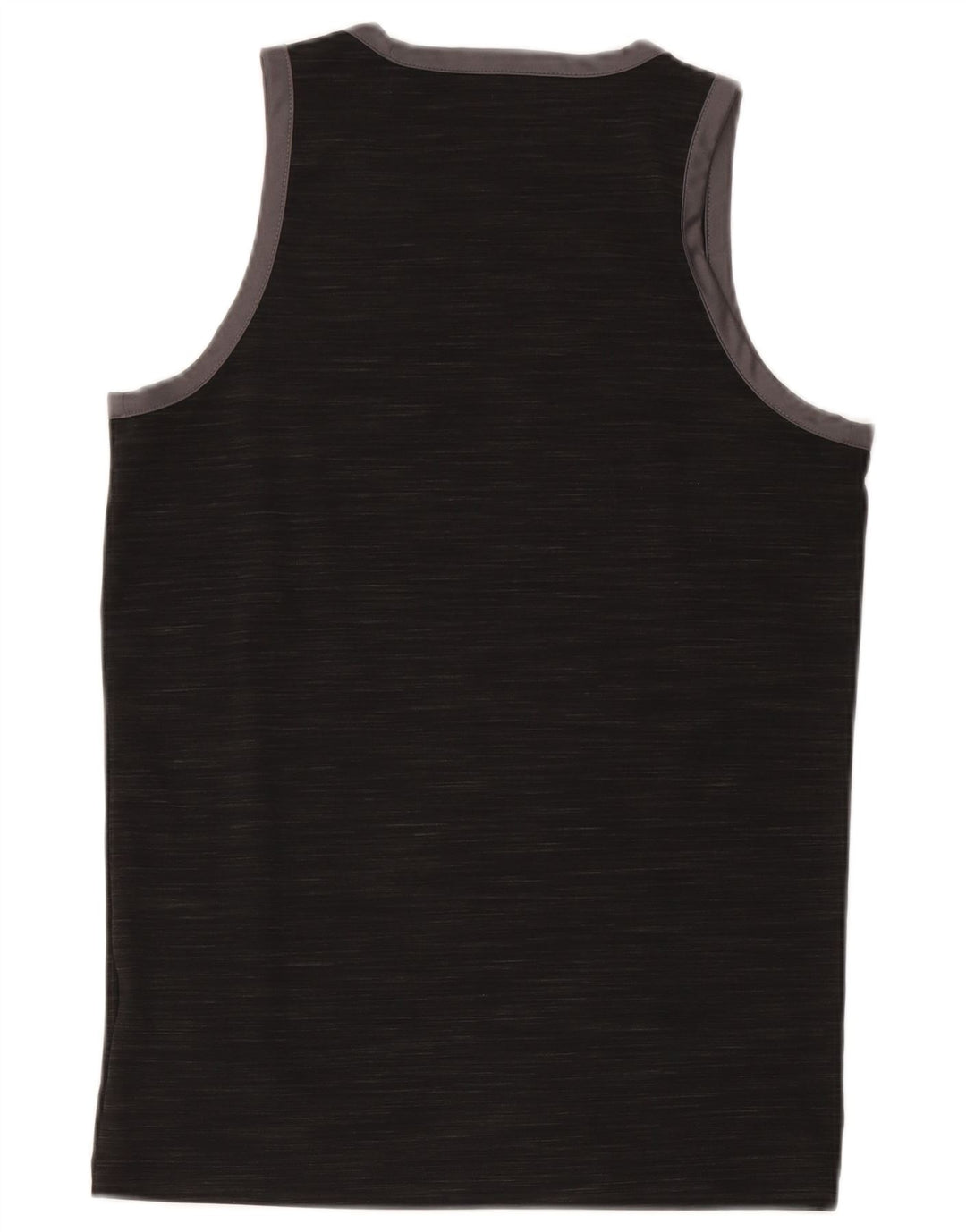 Adidas Mens Vest Top Small Black Flecked Polyester
