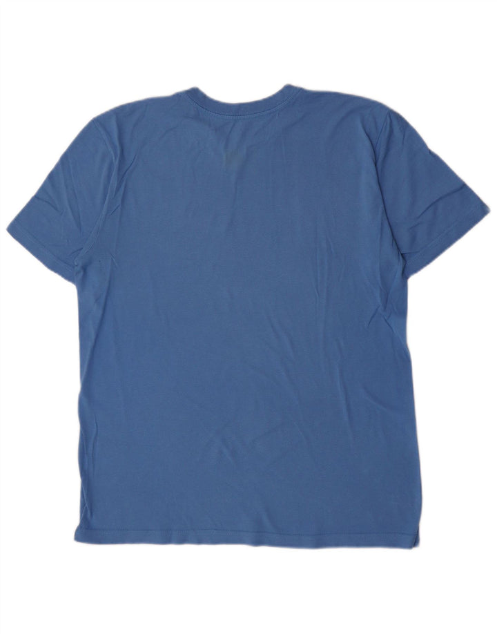 Nike Mens Standard Fit Graphic T-Shirt Top Medium Blue Cotton