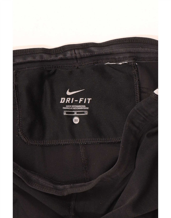 Nike Womens Dri Fit Leggings UK 12 Medium Black