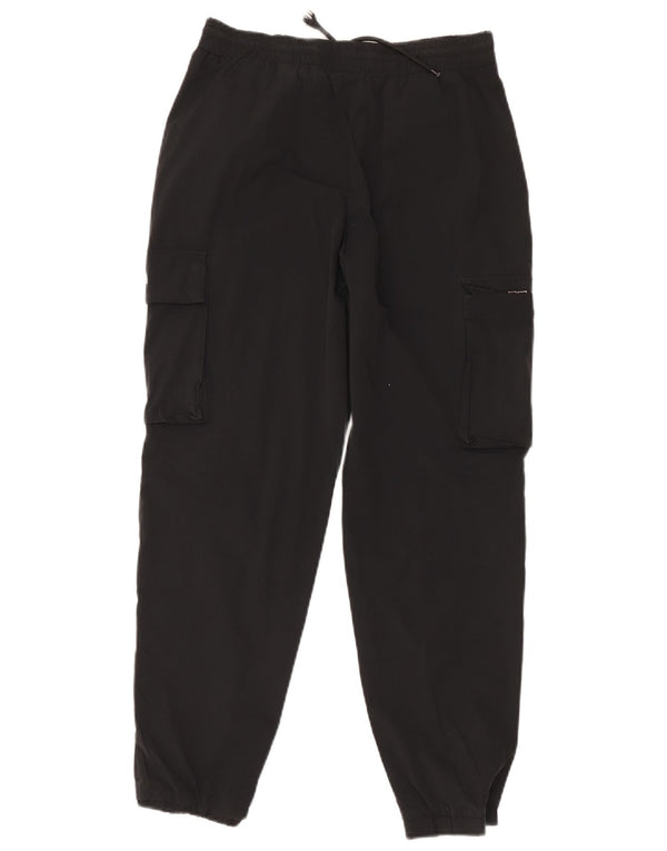 Ellesse Womens Cargo Tracksuit Trousers Joggers UK 8 Small Black Nylon