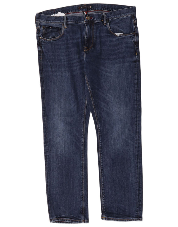 Tommy Hilfiger Mens Denton Straight Jeans W36 L30 Blue Cotton