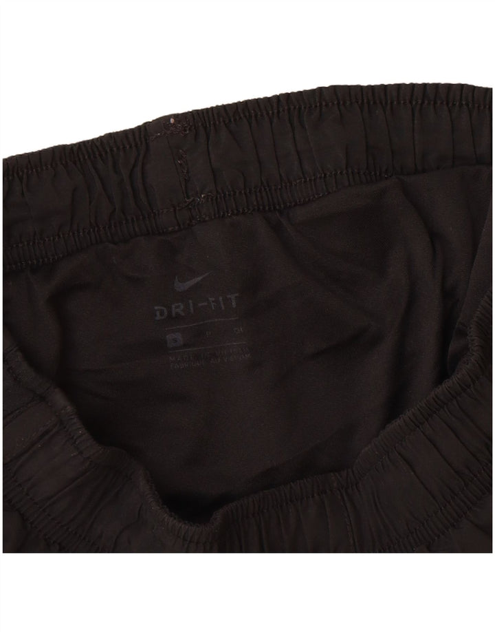 Nike Womens Dri Fit Sport Shorts UK 8 Small  Black Polyester