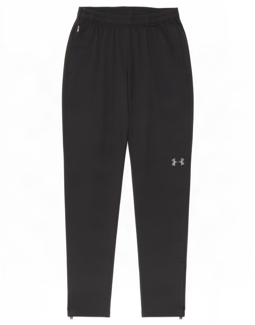 Under Armour Mens Tracksuit Trousers Small Black Polyester