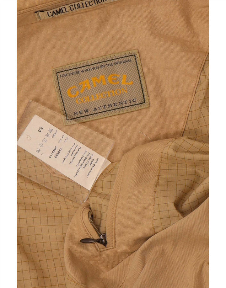 Camel Active Mens 3 Button Blazer Jacket IT 54 XL Beige Cotton