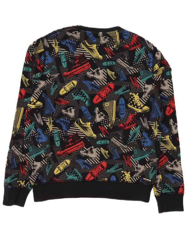 Converse Mens Graphic Sweatshirt Jumper Medium Multicoloured Cotton