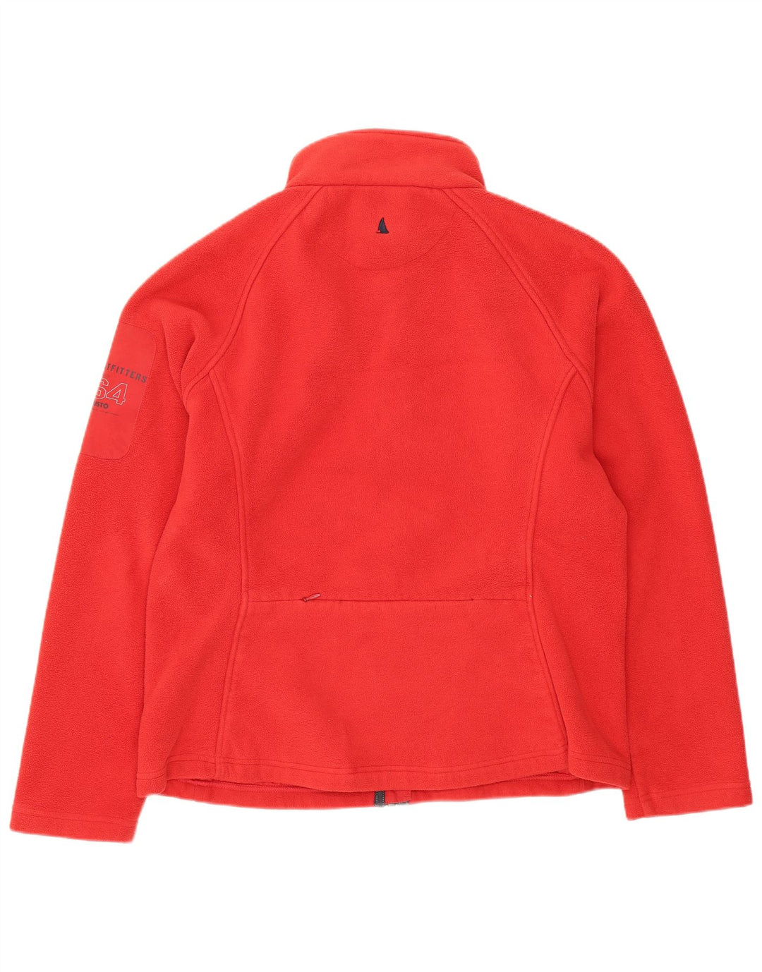 Musto Womens Fleece Jacket UK 16 Large Red Polyester