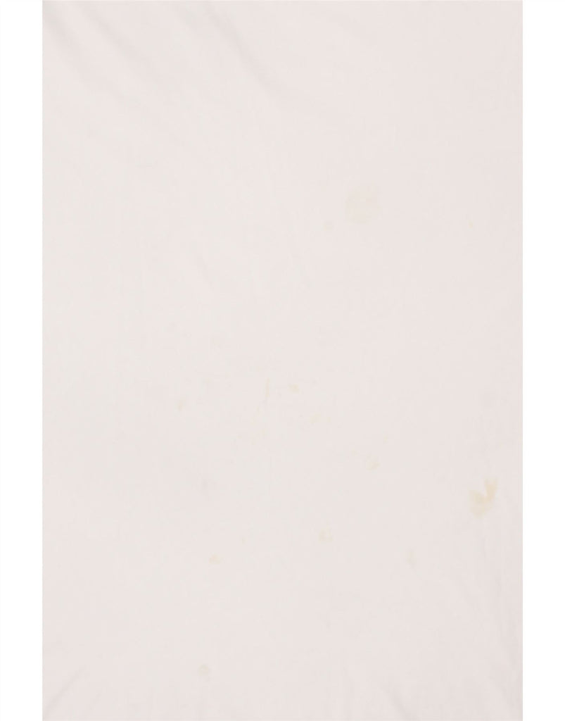 ADIDAS Mens T-Shirt Top Medium White Polyester | Vintage Adidas | Thrift | Second-Hand Adidas | Used Clothing | Messina Hembry 