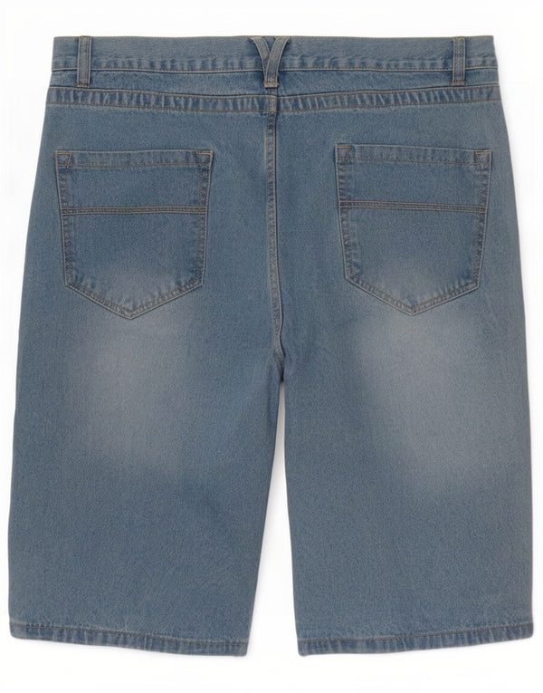 Pierre Cardin Mens Denim Shorts 3XL W42 Blue Cotton