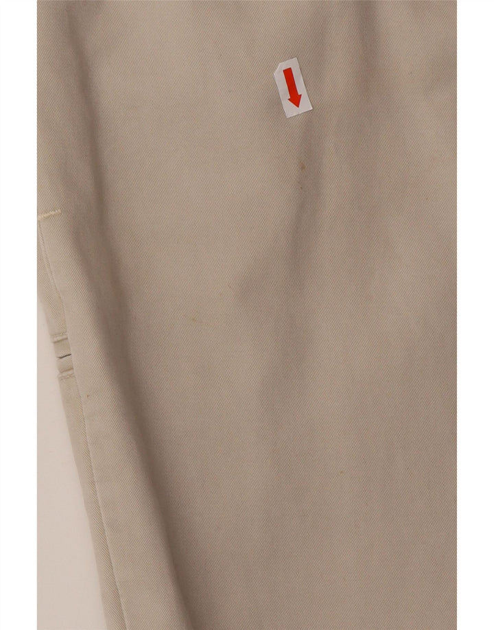 CALVIN KLEIN Mens Straight Cargo Trousers W34 L32 Grey Cotton