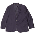 Marks & Spencer Mens Autograph 2 Button Blazer Jacket UK 48 2XL Navy Blue