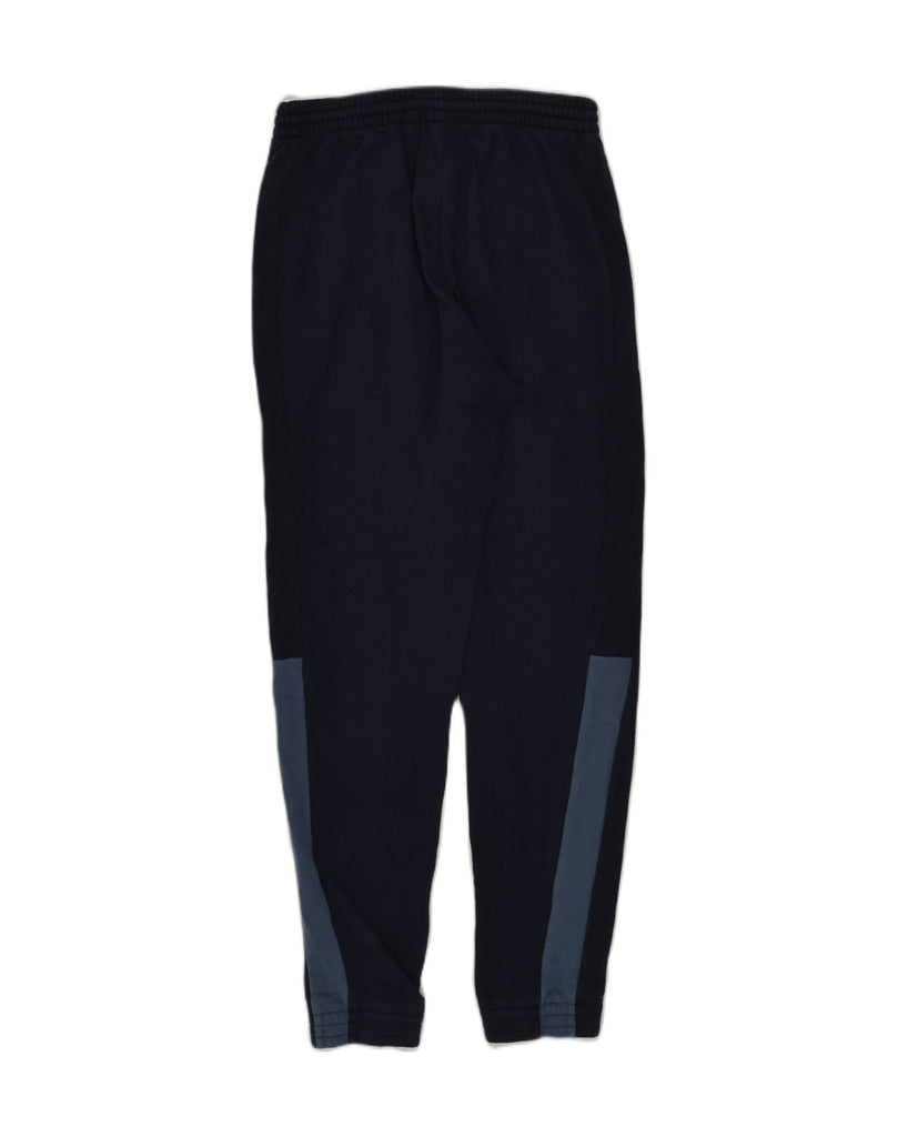 ADIDAS Mens Tracksuit Trousers Joggers Medium Navy Blue Cotton | Vintage Adidas | Thrift | Second-Hand Adidas | Used Clothing | Messina Hembry 