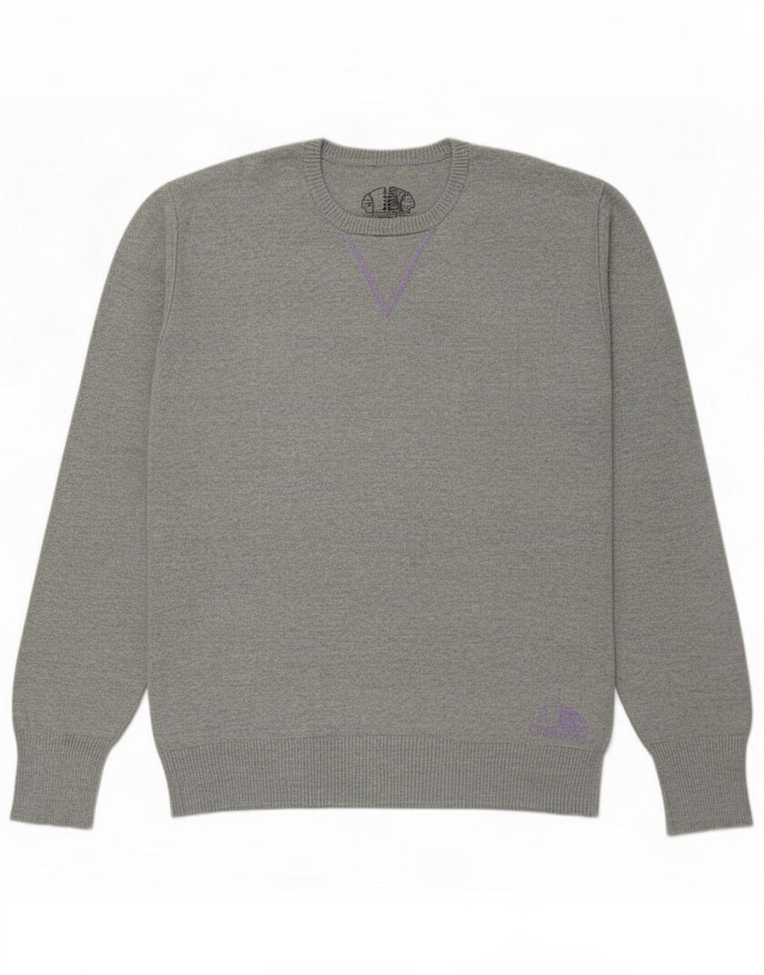 Americanino Mens Crew Neck Jumper Sweater Medium Grey