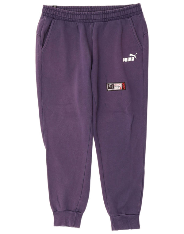 Puma Mens Ducati Tracksuit Trousers Joggers XL Navy Blue Cotton