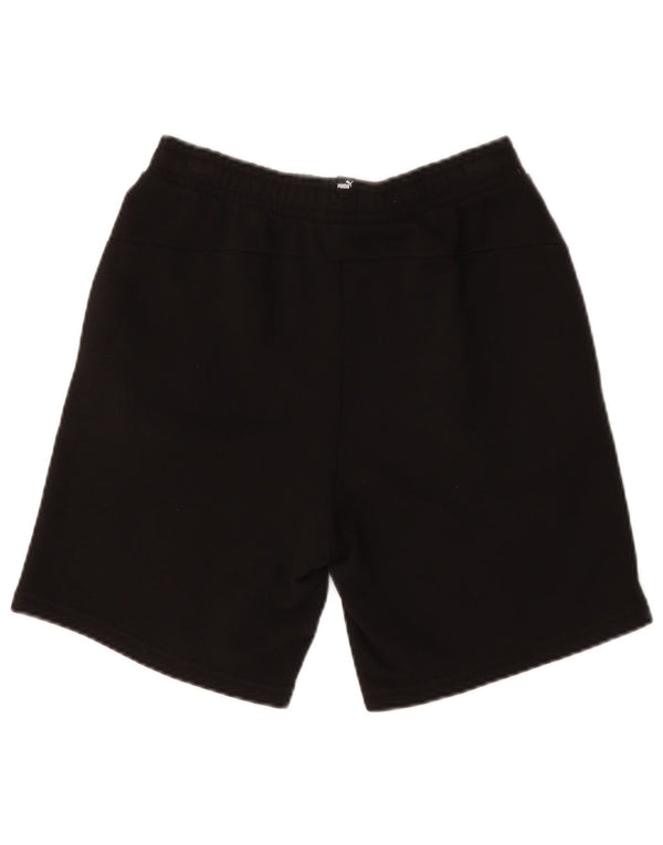 Puma Boys Sport Shorts 15-16 Years Black Cotton
