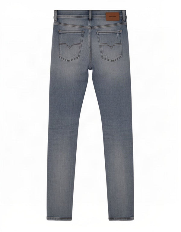 Diesel Mens Sleenker Distressed Slim Skinny Jeans W30 L32 Blue Cotton
