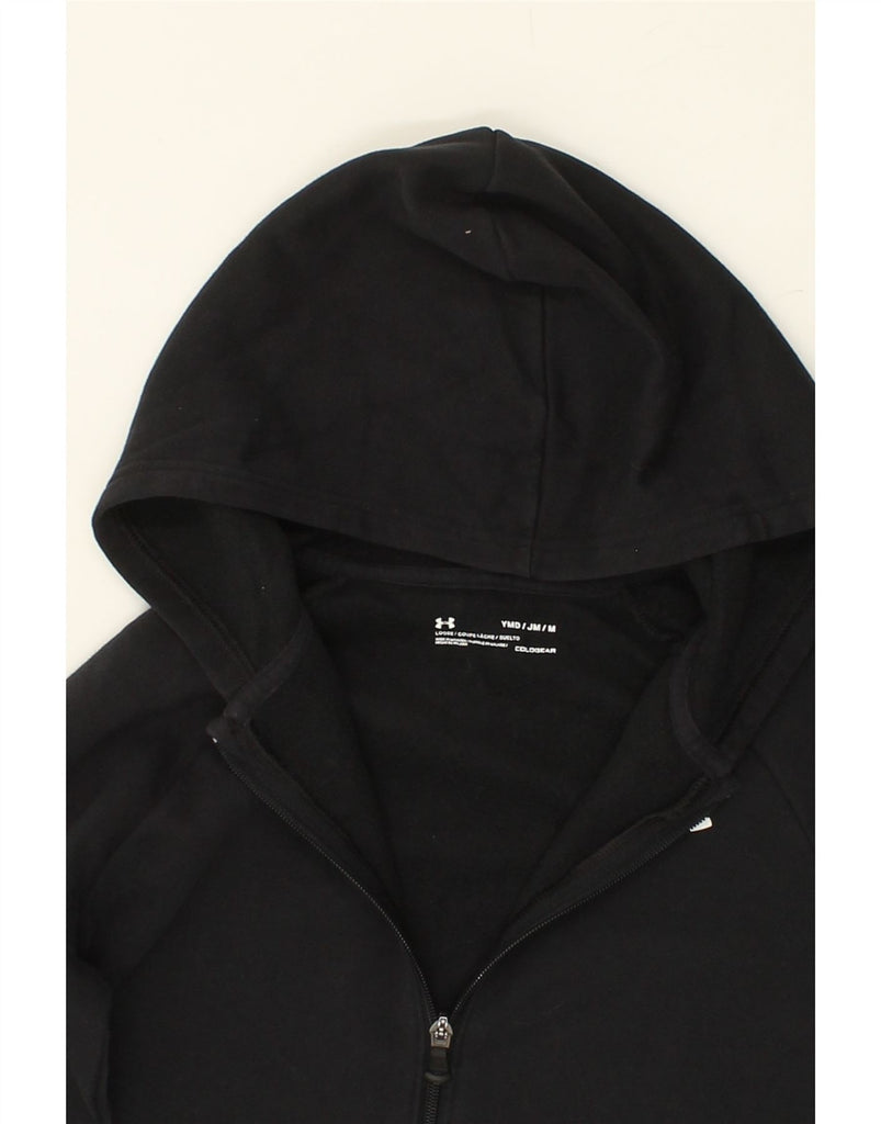 UNDER ARMOUR Boys Cold Gear Zip Hoodie Sweater 9-10 Years Medium Black | Vintage Under Armour | Thrift | Second-Hand Under Armour | Used Clothing | Messina Hembry 