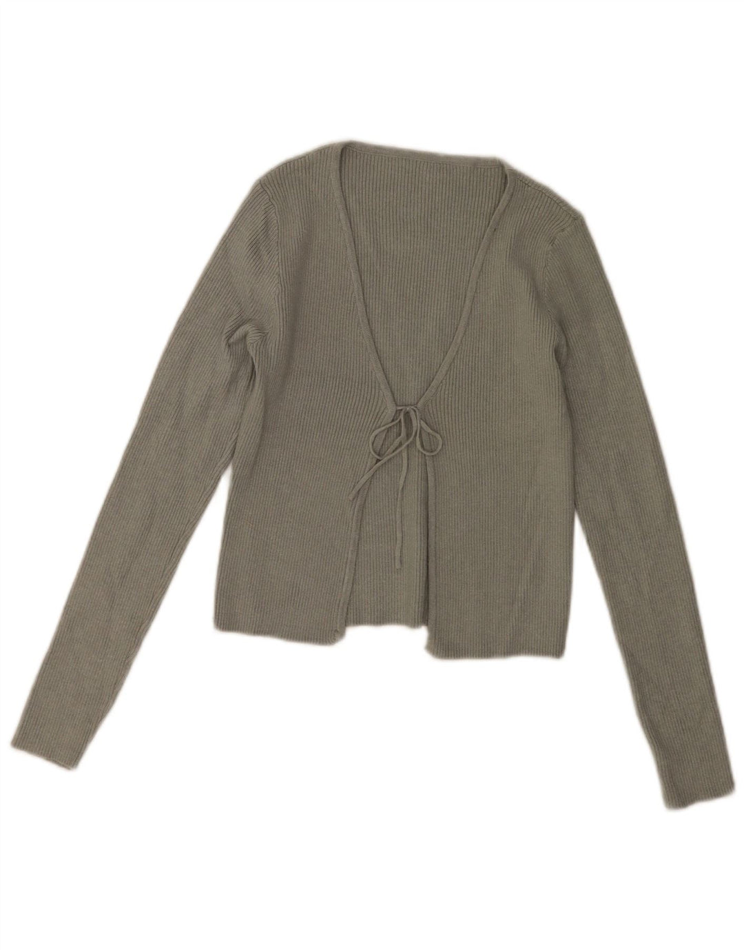 Vintage Womens Bolero Jumper UK 10 Small Khaki