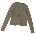 Vintage Womens Bolero Jumper UK 10 Small Khaki