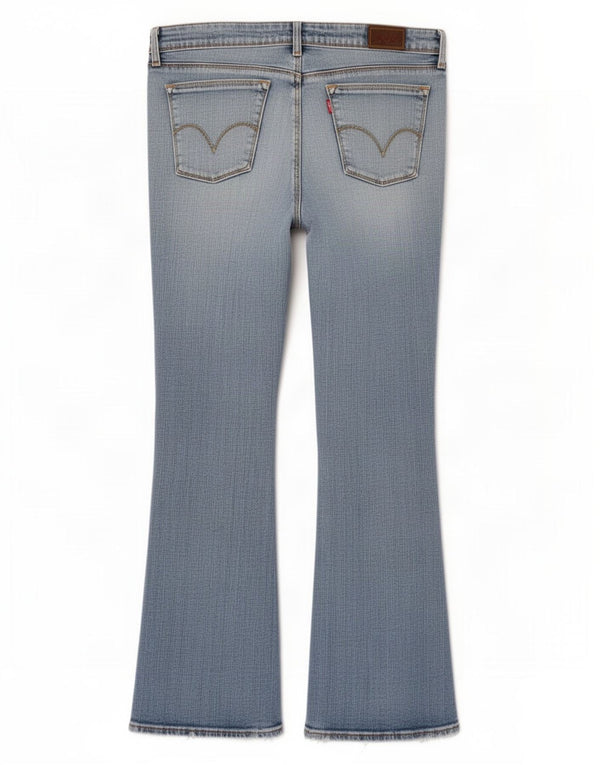 Levi's Womens 572 Bootcut Jeans W34 L32 Blue Cotton