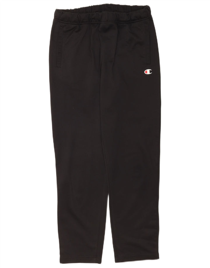 Champion Womens Tracksuit Trousers UK 12 Medium Black Polyester