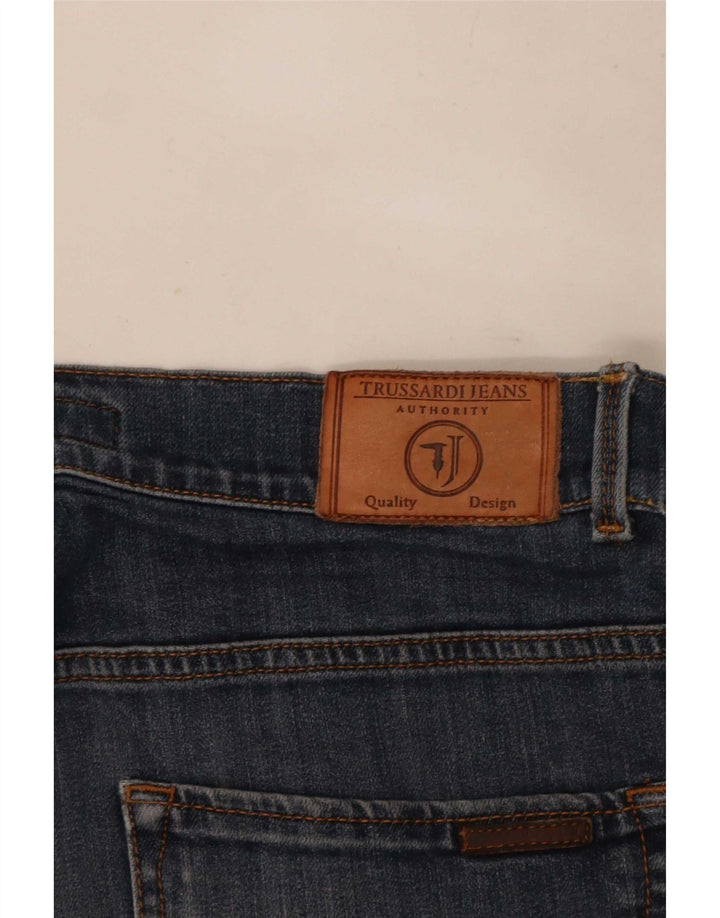 Trussardi Mens Straight Jeans W32 L28 Blue