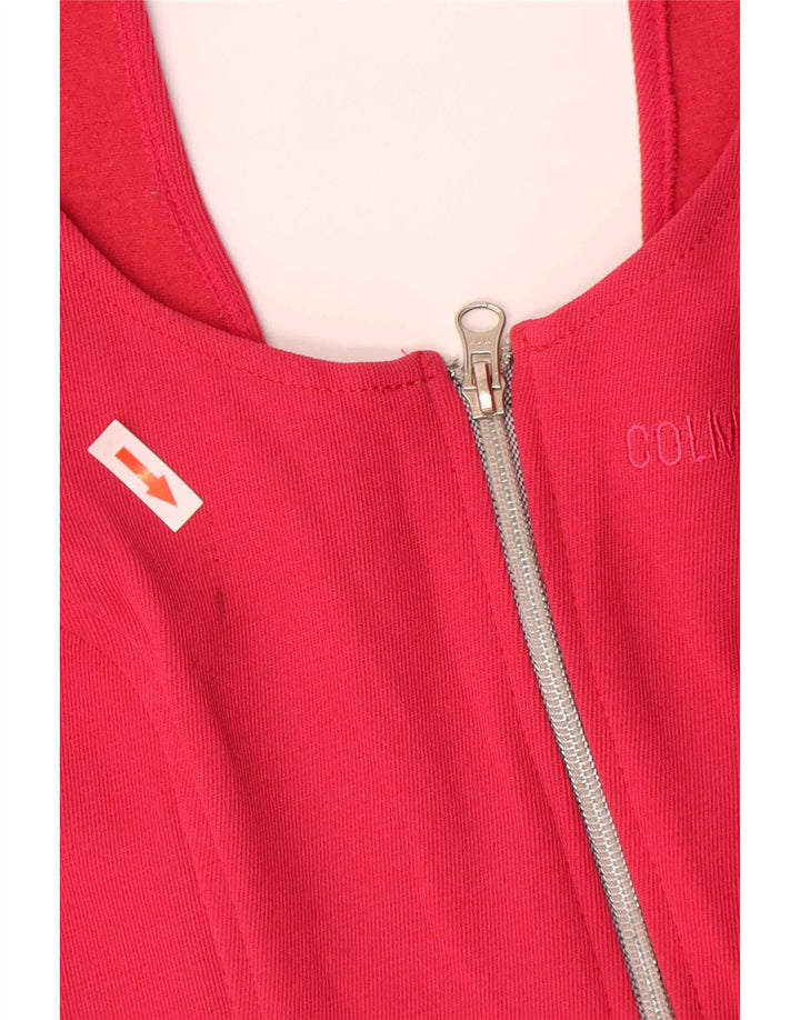 Colmar Womens Stirrup Jumpsuit IT 44 Medium Pink Colourblock Polyamide