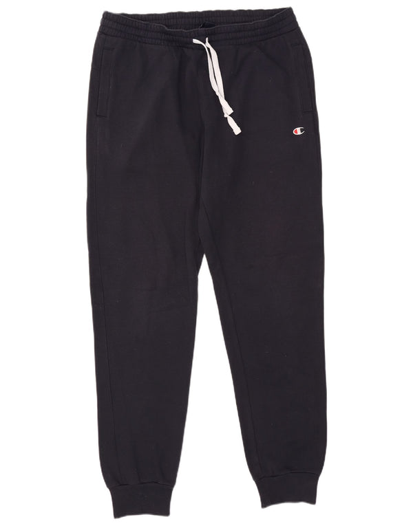 Champion Mens Tracksuit Trousers Joggers XL  Navy Blue Cotton
