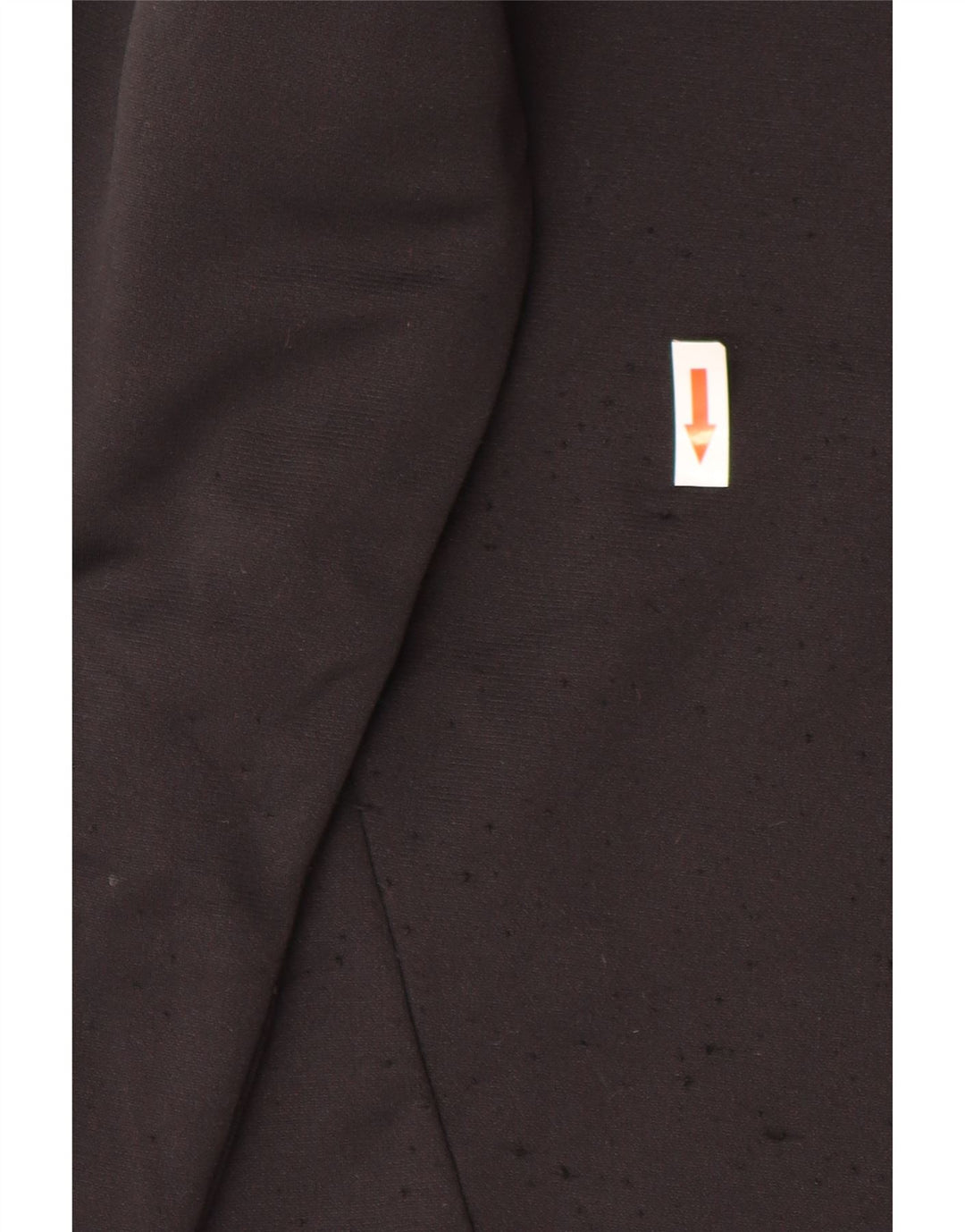 Under Armour Mens Zip Neck Sweatshirt Jumper Medium Black Polyester