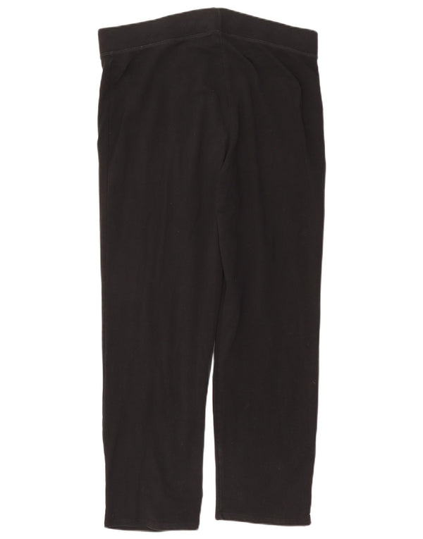Marks & Spencer Womens Leggings UK 16 Large Black Cotton