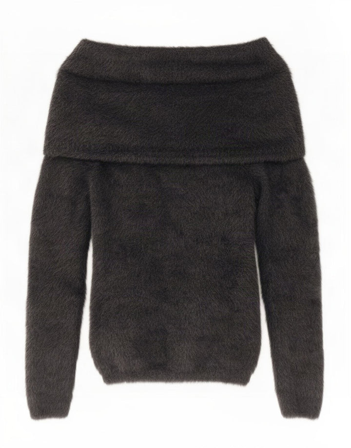 Guess Womens Roll Neck Jumper Sweater UK 10 Small Grey Polyamide