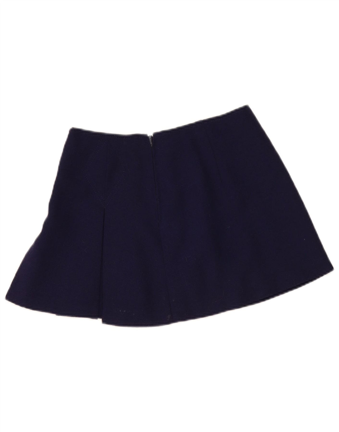 Vintage Womens Mini Skirt W30 Medium Navy Blue