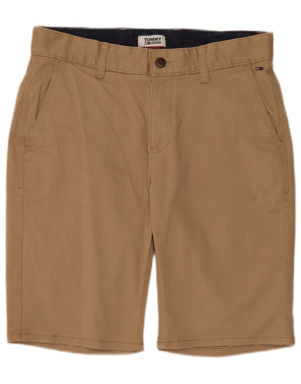 Tommy Hilfiger Mens Chino Shorts W32 Medium Beige Cotton