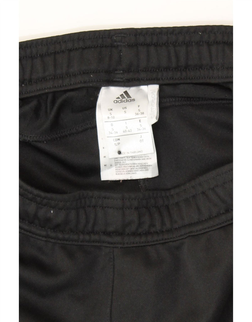 ADIDAS Womens Climacool Tracksuit Trousers UK 8/10 Small  Black Polyester Vintage Adidas and Second-Hand Adidas from Messina Hembry 