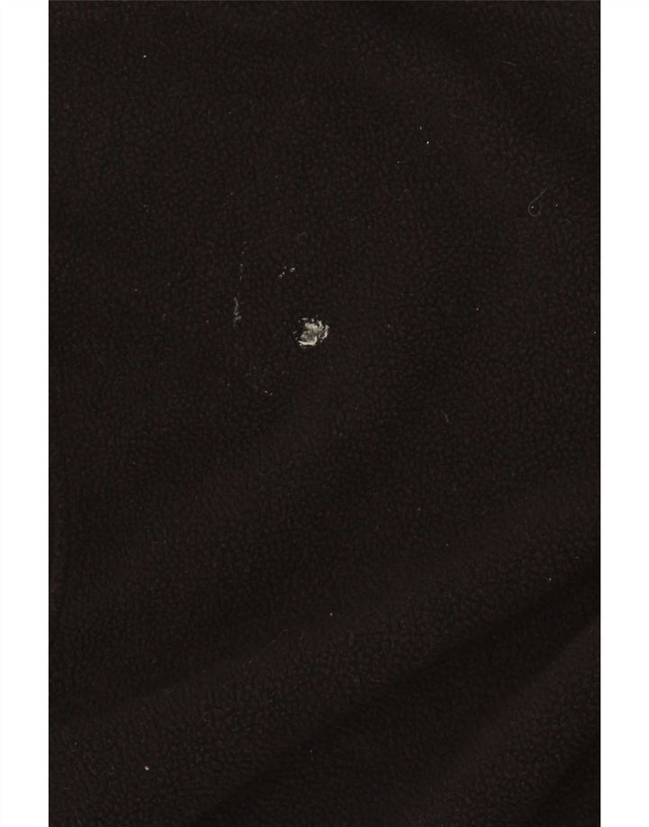 Marks & Spencer Mens Fleece Jumper Large Black Polyester