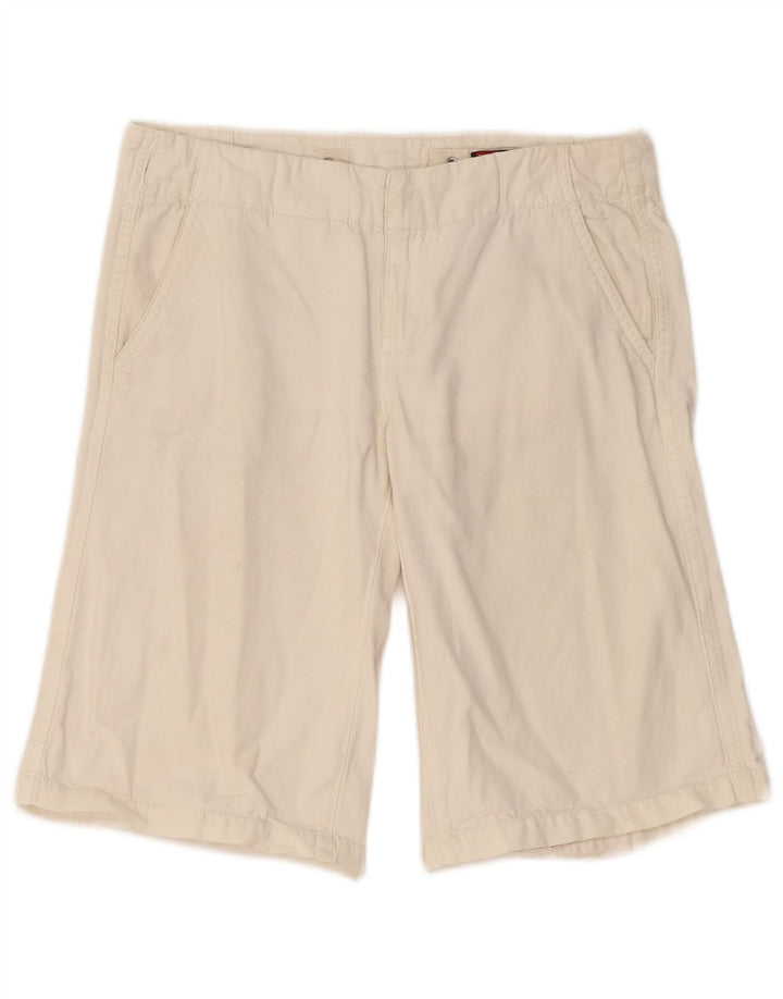 Diesel Womens Chino Shorts W26 Small White Cotton
