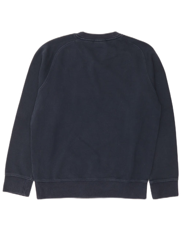 Timberland Mens Regular Fit Graphic Sweatshirt Jumper Medium Navy Blue