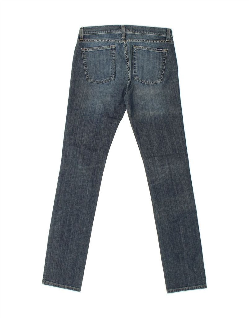 GANT Womens Nelly Low Waist Regular Fit Slim Jeans W29 L34 Blue Cotton Vintage Gant and Second-Hand Gant from Messina Hembry 