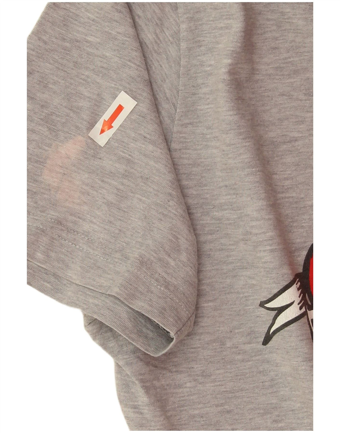 MC2 SAINT BARTH  Mens Graphic T-Shirt Top Small Grey Cotton