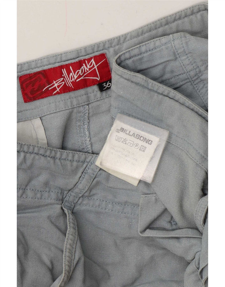 Billabong Mens Chino Shorts W36 Large Blue Cotton