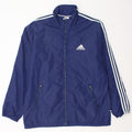 Adidas Mens Tracksuit Top Jacket Large Navy Blue